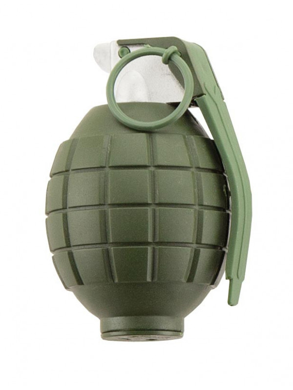 Granada de mano verde disfraz