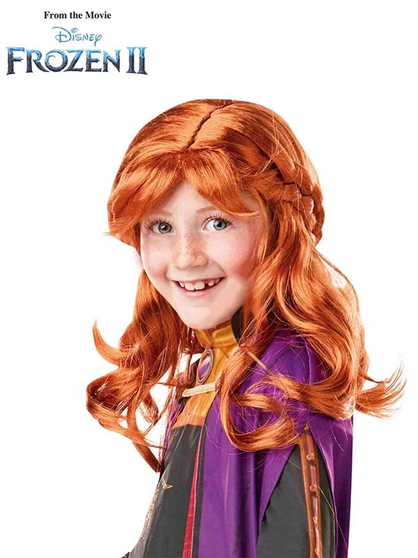 Peluca Anna Frozen 2 infantil