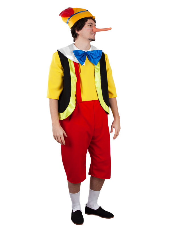 Disfraz de Pinocho para hombre