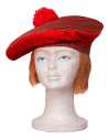 Gorro escocés con pelo