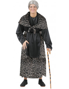 Disfraz de abuela vieja