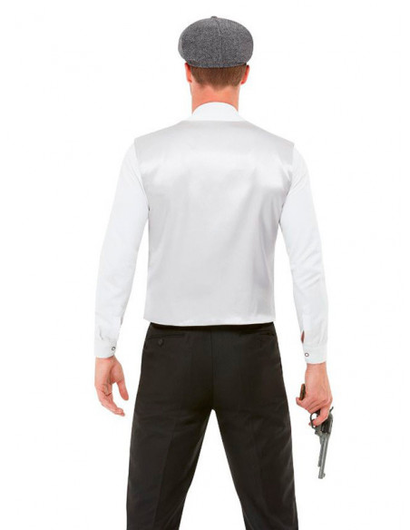 Conjunto de gangster años 20 adulto espalda