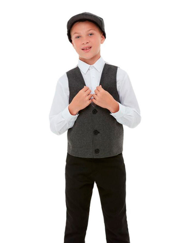 Conjunto de gangster años 20 niño