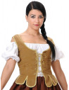 Corpiños medieval marrón