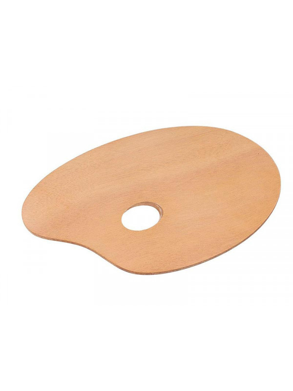 Paleta de madera para pintor