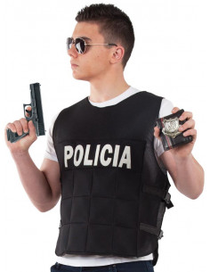 Chaleco antibalas disfraz adulto