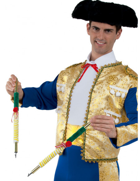 Banderillas de torero blanquiverdes