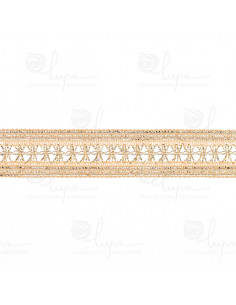 Galón rejilla 8262 oro