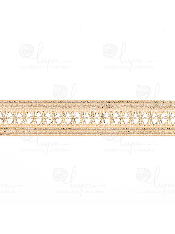 Galón rejilla 8262 oro