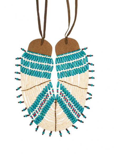 Collar indio adulto detalle
