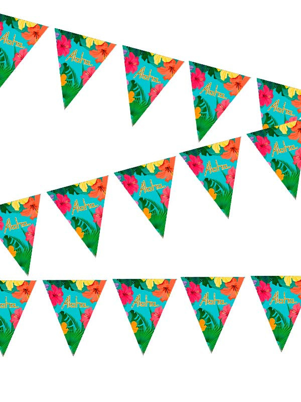 Banderines hawaianos Aloha