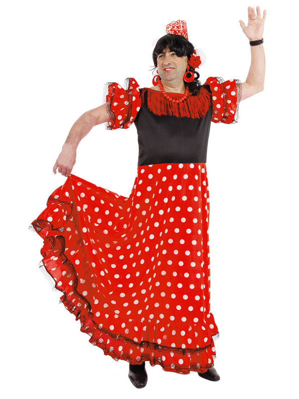 Vestido de sevillana adulto hombre
