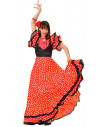 Vestido de sevillana adulto