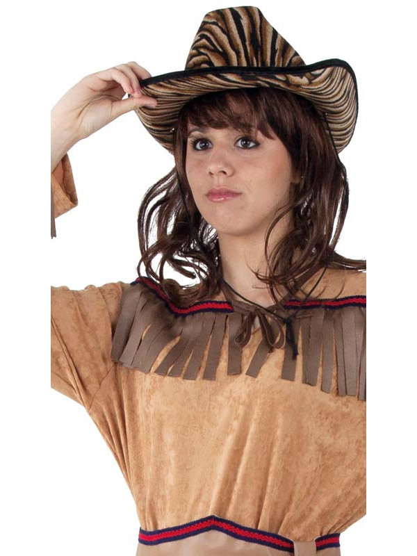 Sombrero cow boy a rayas