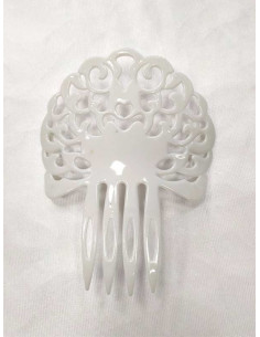 Peineta andaluza infantil rojo 2