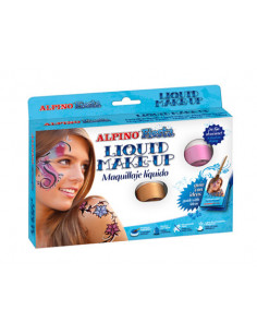 Conjunto maquillaje líquido 8 colores 2