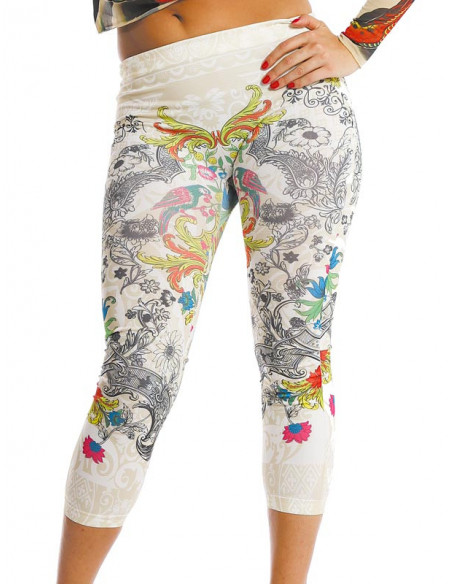 Mallas estampadas tatuaje