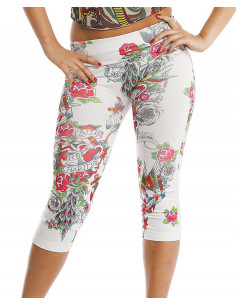 Mallas estampadas flor unisex