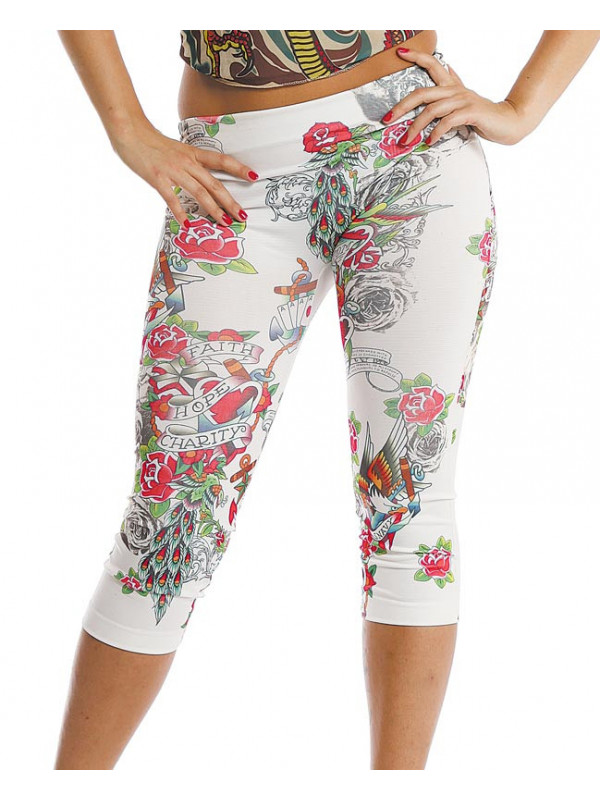 Mallas estampadas flor unisex