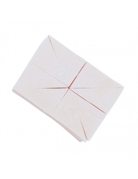 Esponja maquillaje latex rombo