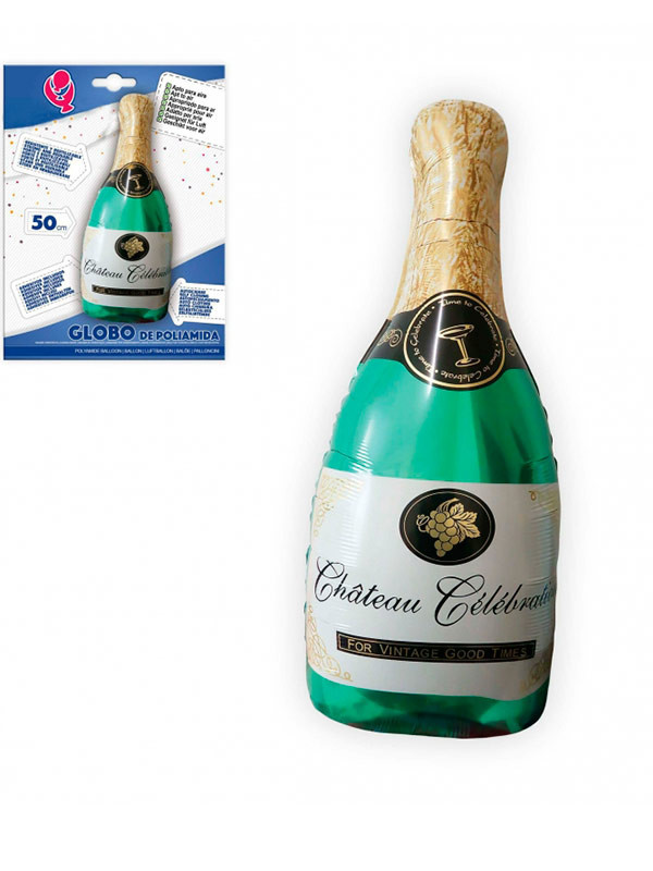 Globo botella de cava gigante