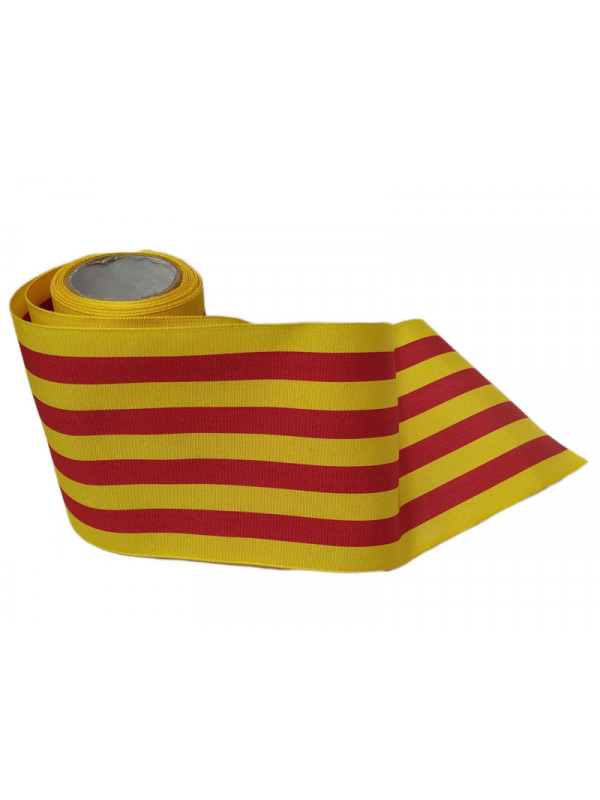 Cinta bandera Aragón 84mm