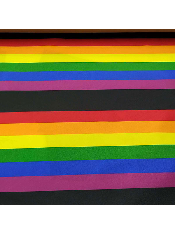 Tela arco iris mascarillas