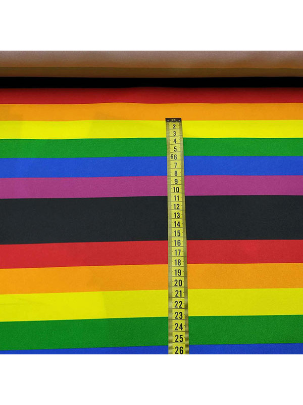 Tela arco iris mascarillas