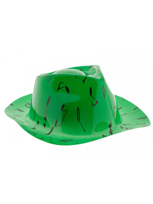 Sombrero gangster pvc surtidos