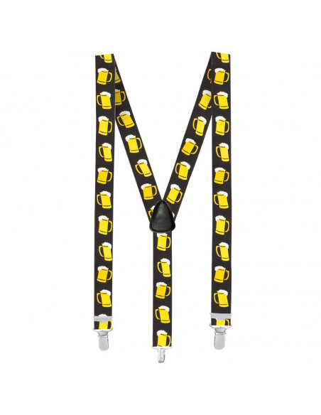 Tirantes Jarras cerveza adulto