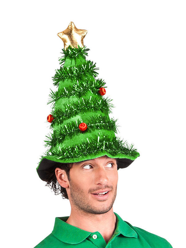 Gorro árbol Navidad adulto