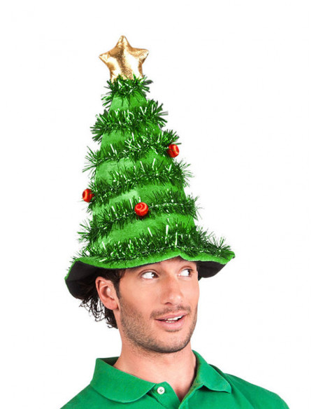 Gorro árbol Navidad adulto