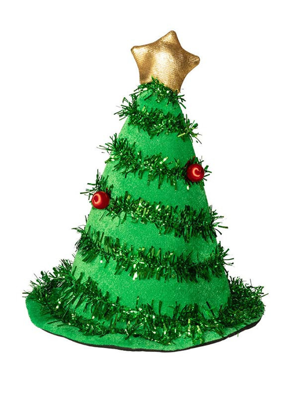Gorro árbol Navidad detalle