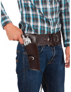 Cartucheras vaquero deluxe para adulto