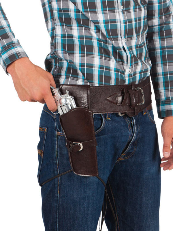 Cartucheras vaquero deluxe para adulto