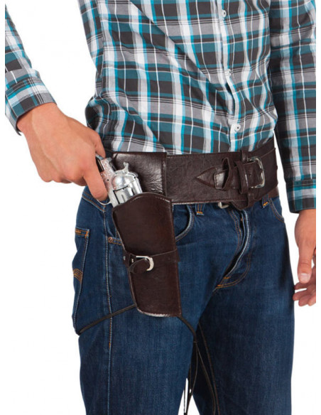 Cartucheras vaquero deluxe para adulto