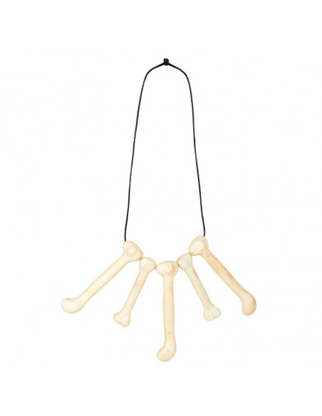 Collar huesos troglodita