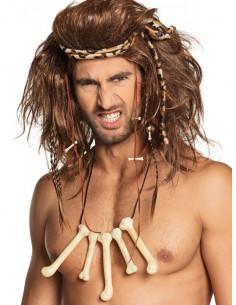 Collar huesos troglodita