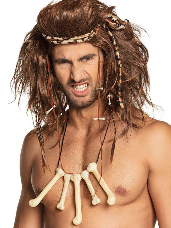 Collar huesos troglodita