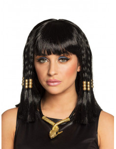 Peluca egipcia Cleopatra