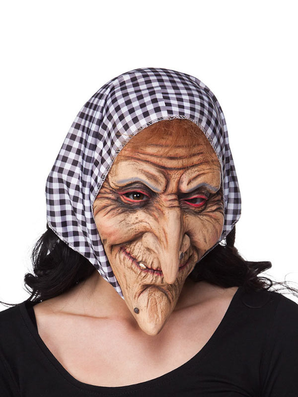 Máscara abuelita de látex