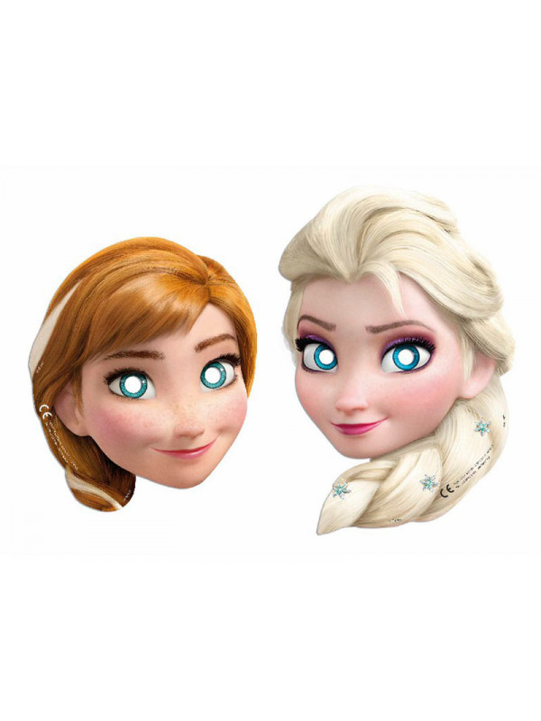 6 Caretas Frozen surtidas