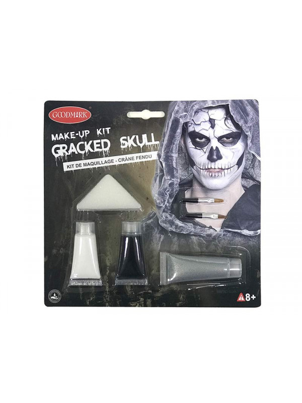 Set maquillaje calavera Halloween