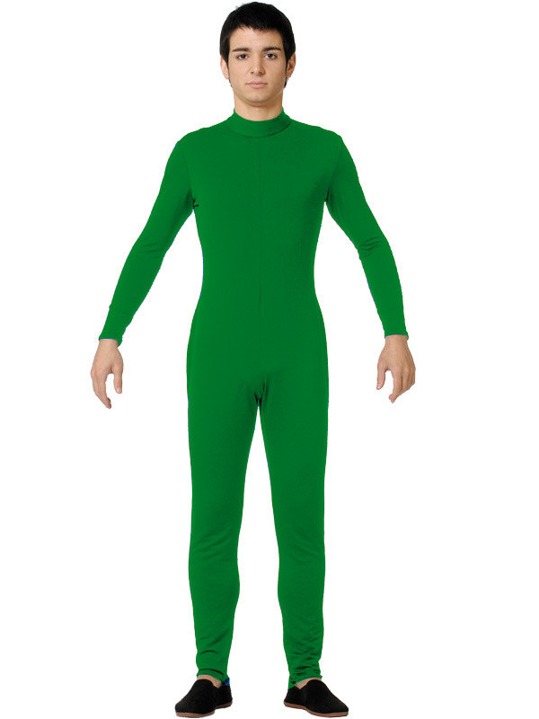 Mallas monos enterizo de licra adulto verde