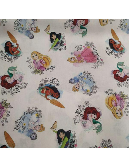 Tela de princesas Disney