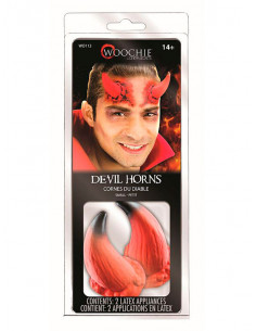 Cuernos de demonio de látex