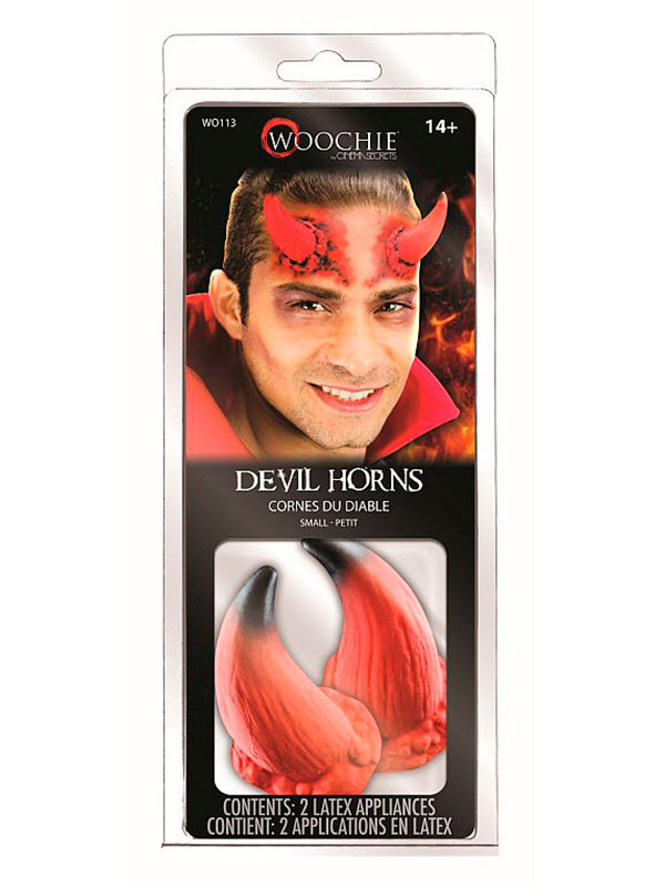 Cuernos de demonio de látex