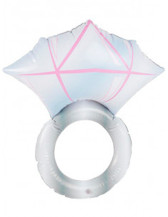 Anillo con diamante hinchable