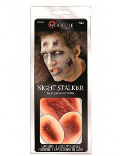 Heridas zombie de látex