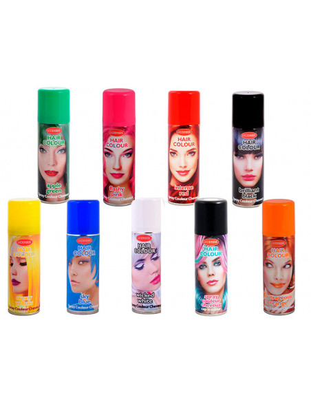 Spray de color para pelo